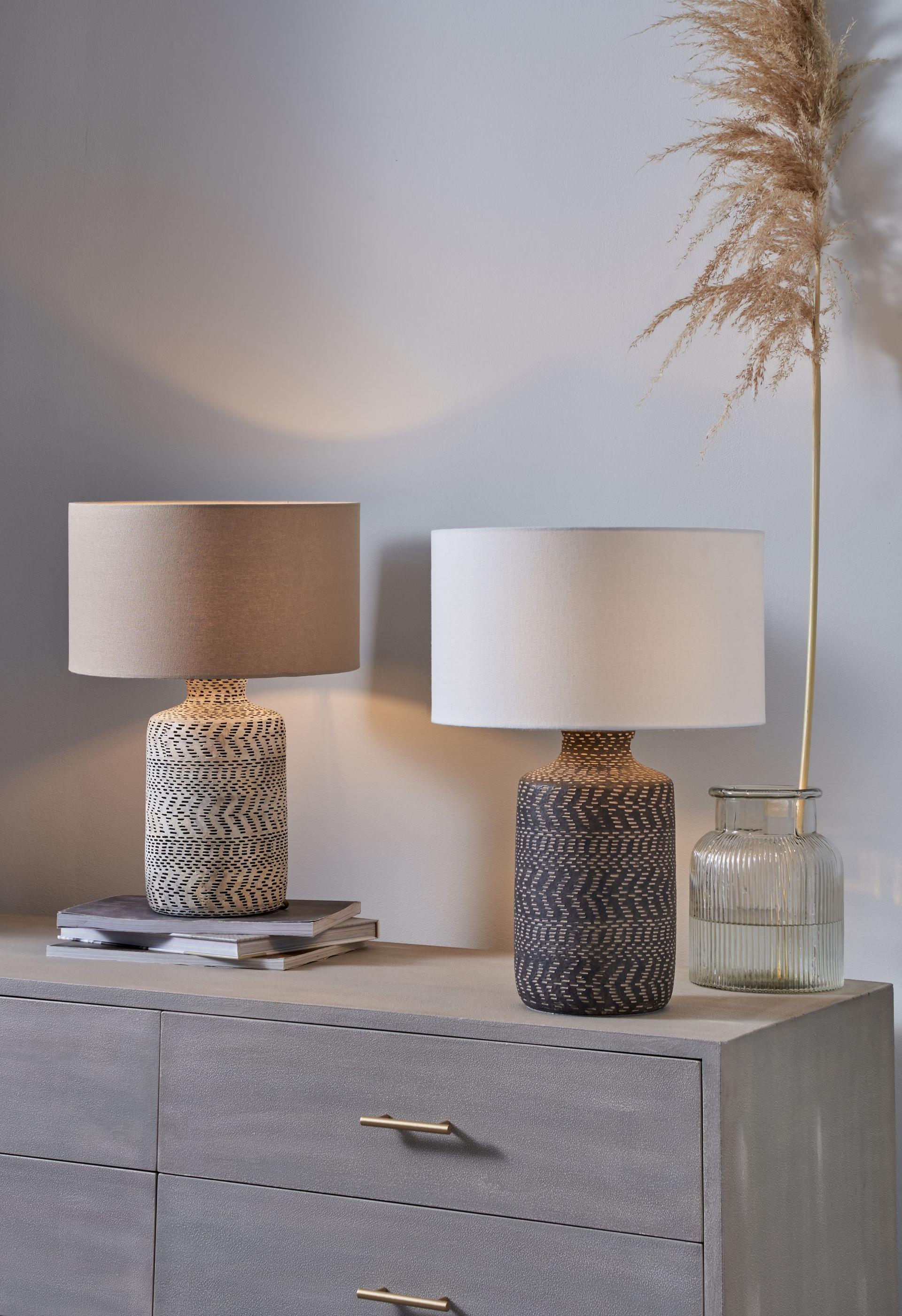 Atouk Textured Table Lamp