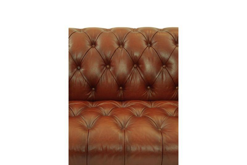 Leopold 4 Seater Sofa Brown