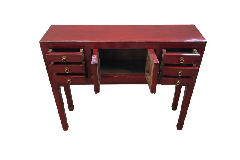 Andorra Red Console Table