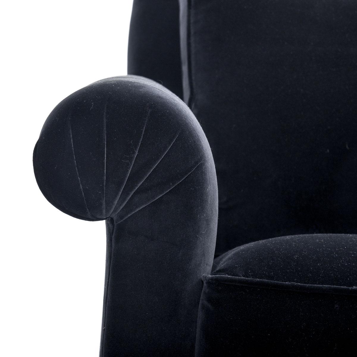 Gabrielle Armchair Yaguara Onyx