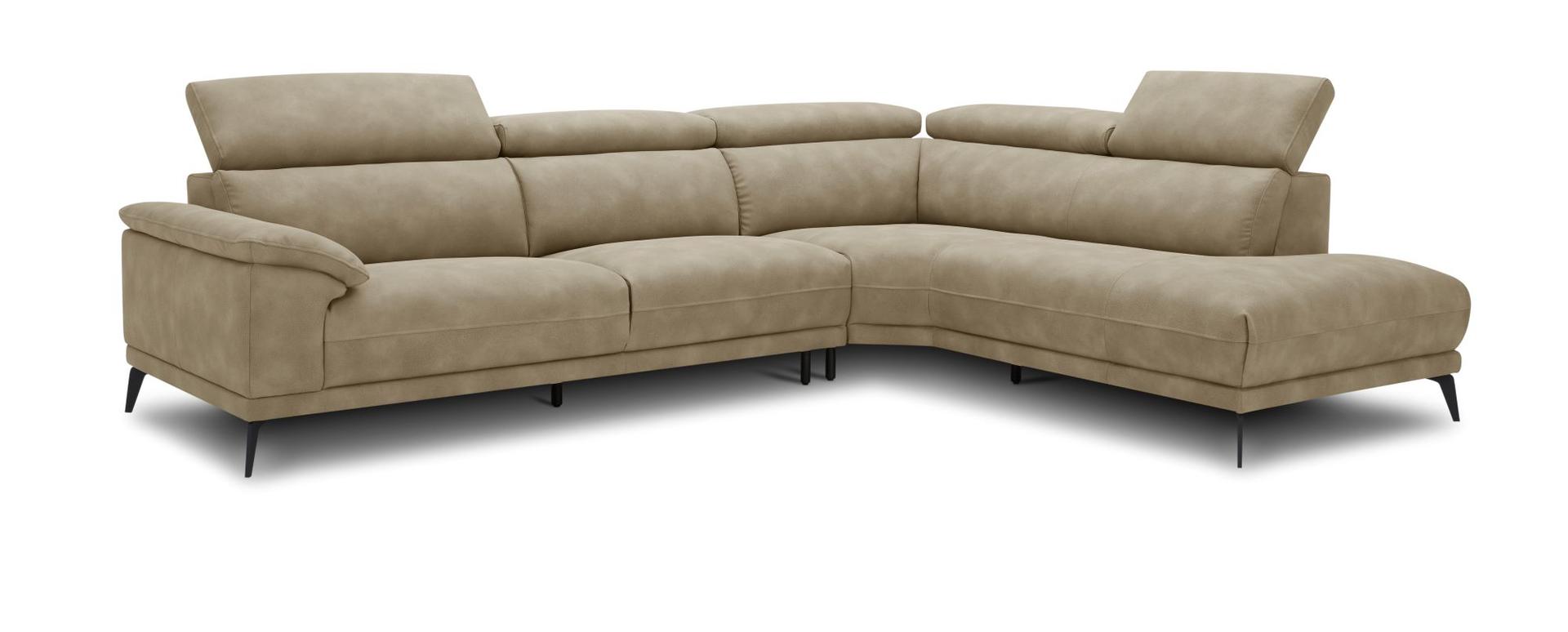 Montero RHF Corner Sofa - Mink