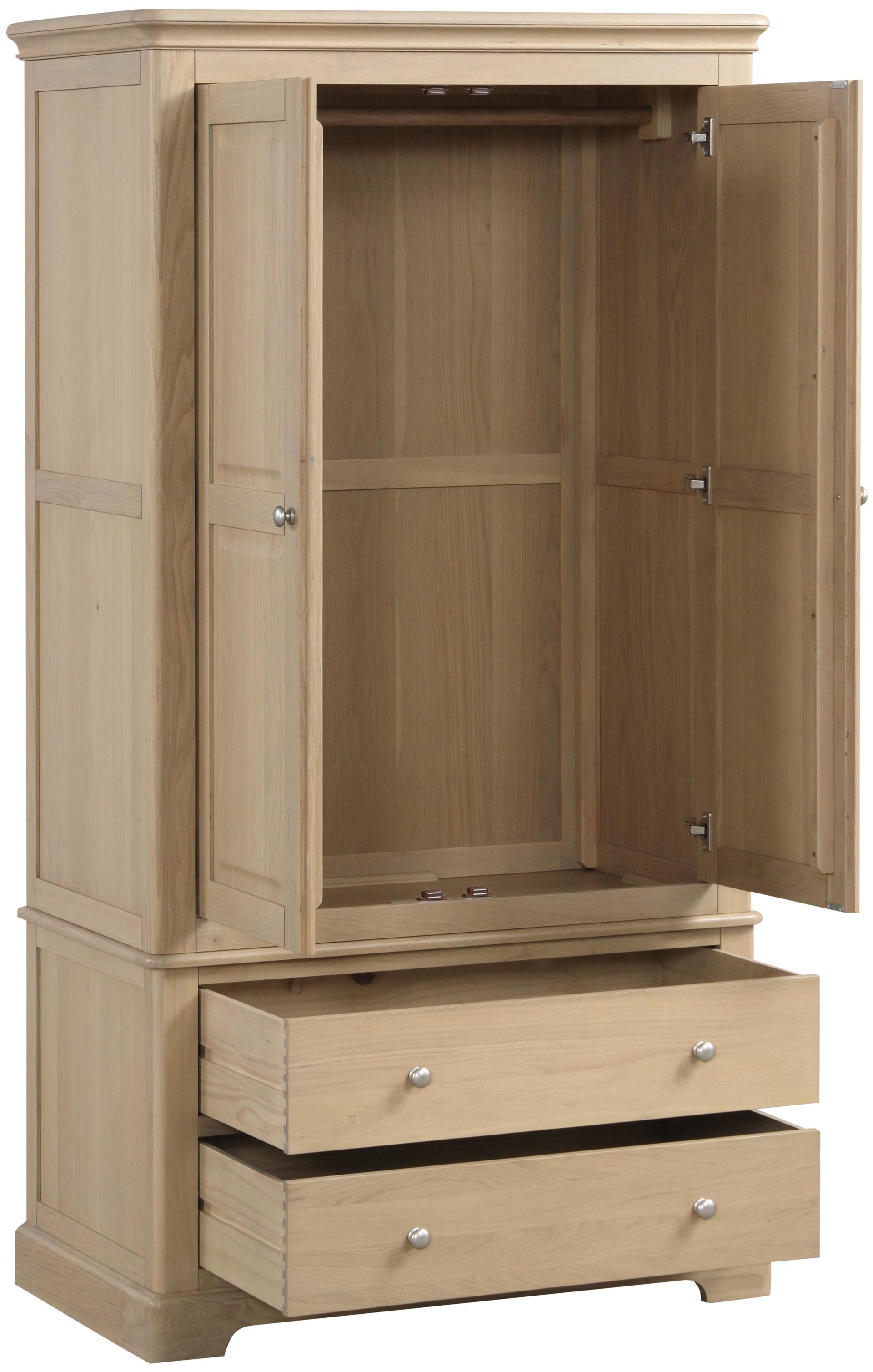 Rafferty 2 Drawer Double Wardrobe