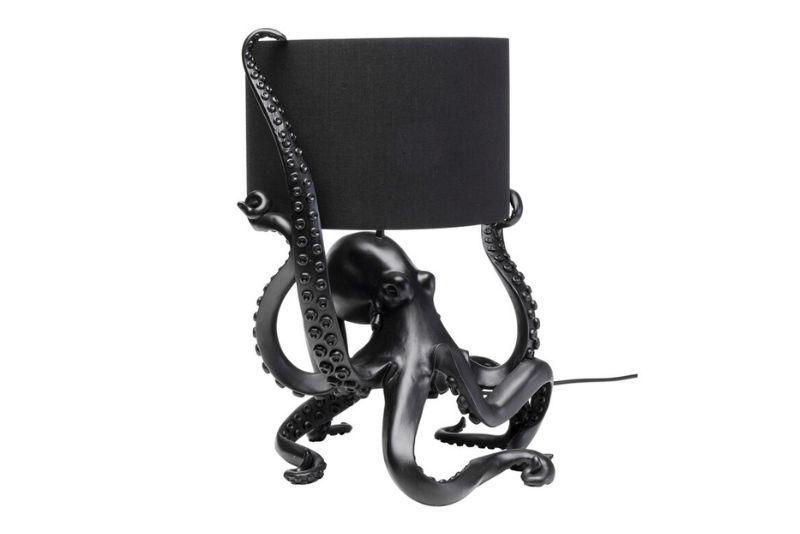 Black Octopus Table Lamp