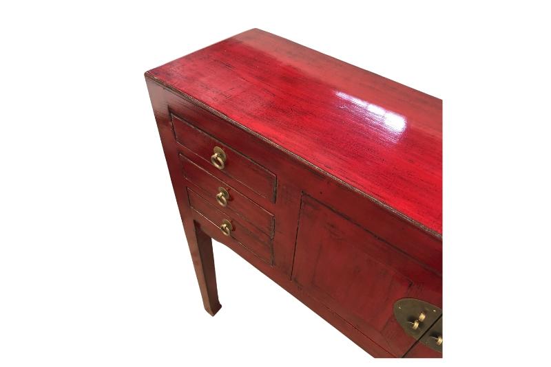 Andorra Red Console Table