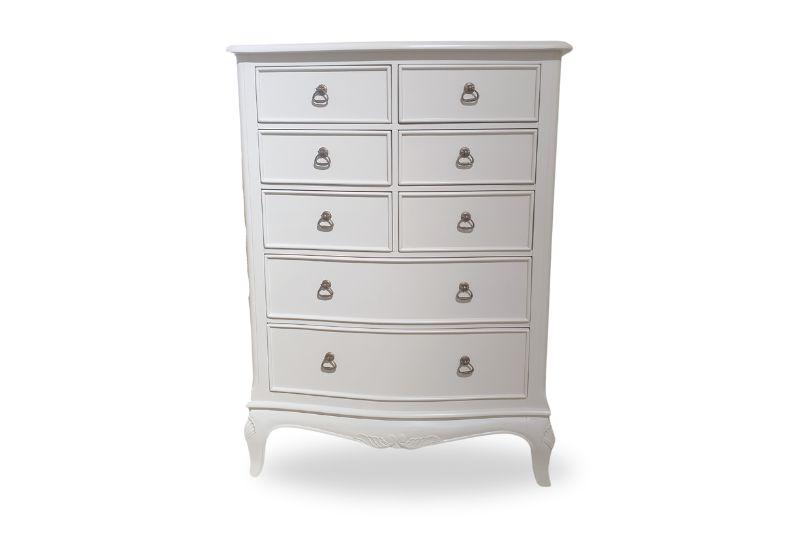 Adriana 8 Drawer Tall Wide Chest