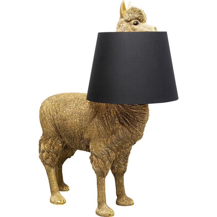 Alpaca Gold Floor Lamp