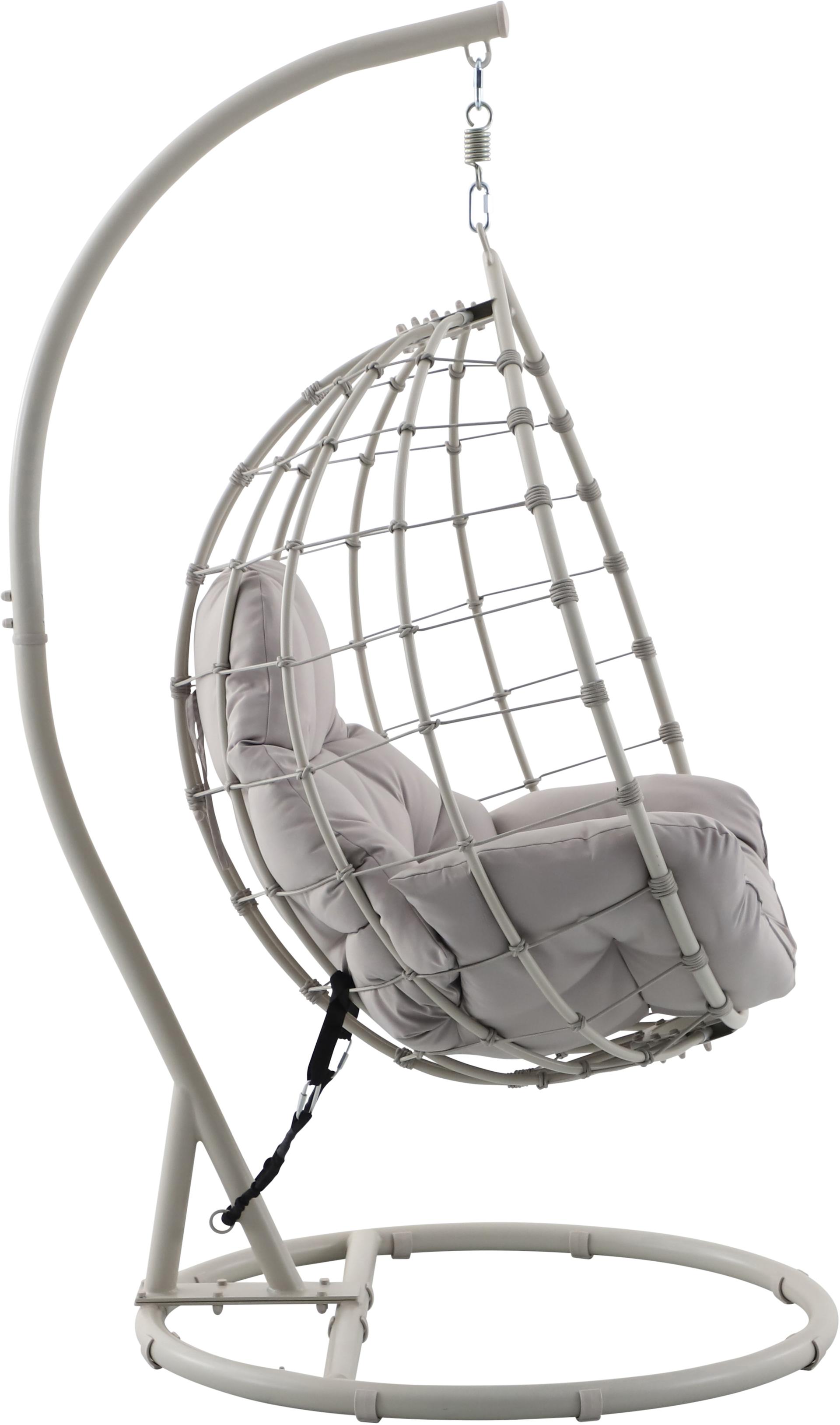 Shelton Garden Hanging Chair Pebble