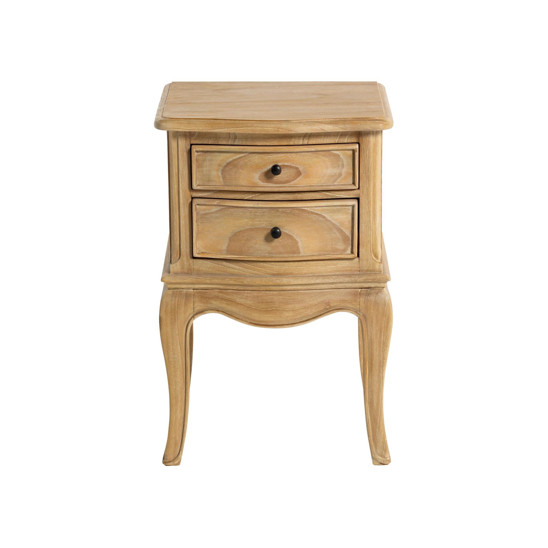 Cassia 2 Drawer Bedside Locker