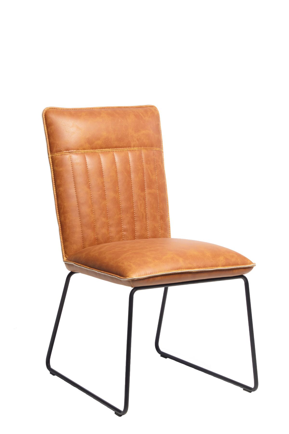 Tan industrial deals dining chairs