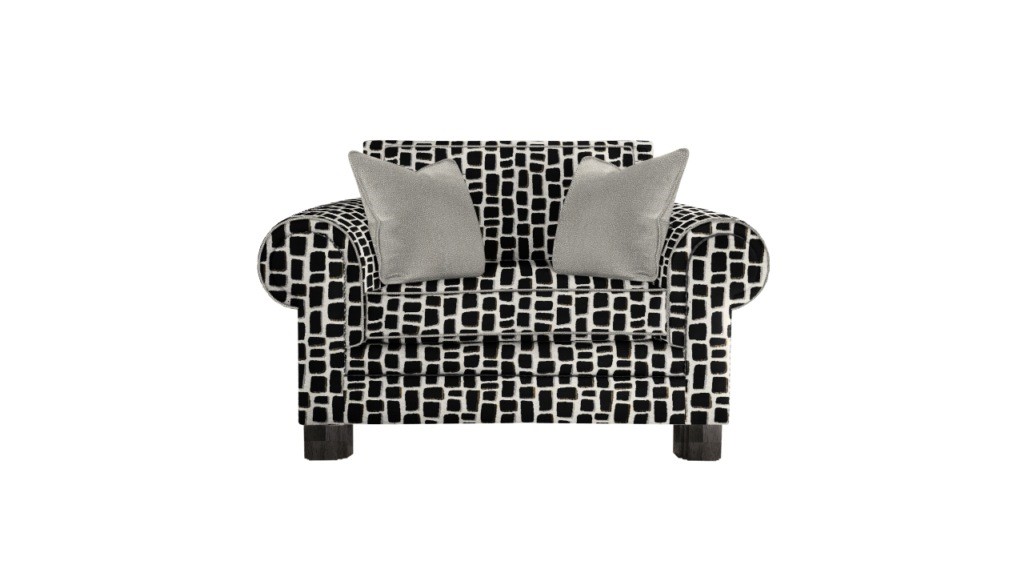 Coco Grand Reading Chair Maya Ebony