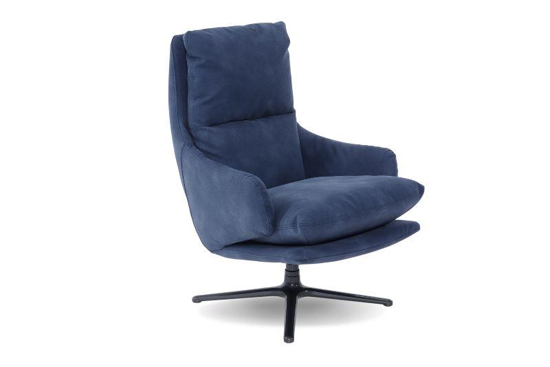 Compton Swivel Chair Navy