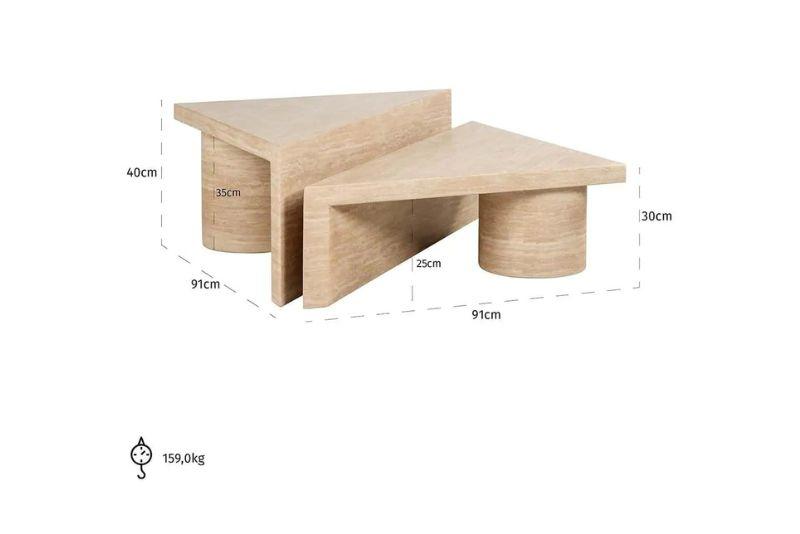 Fictus Coffee Table Set