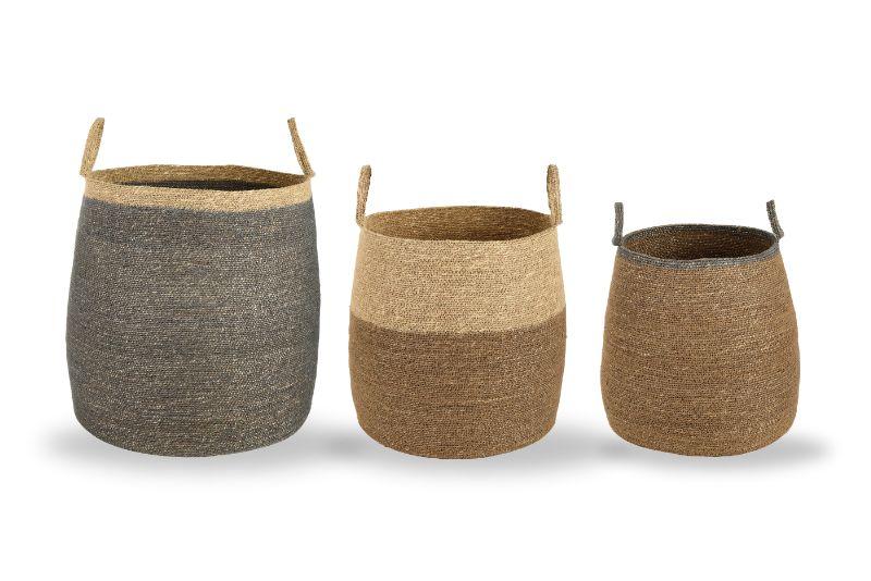 Nirvana Basket Natural (Set of 3)