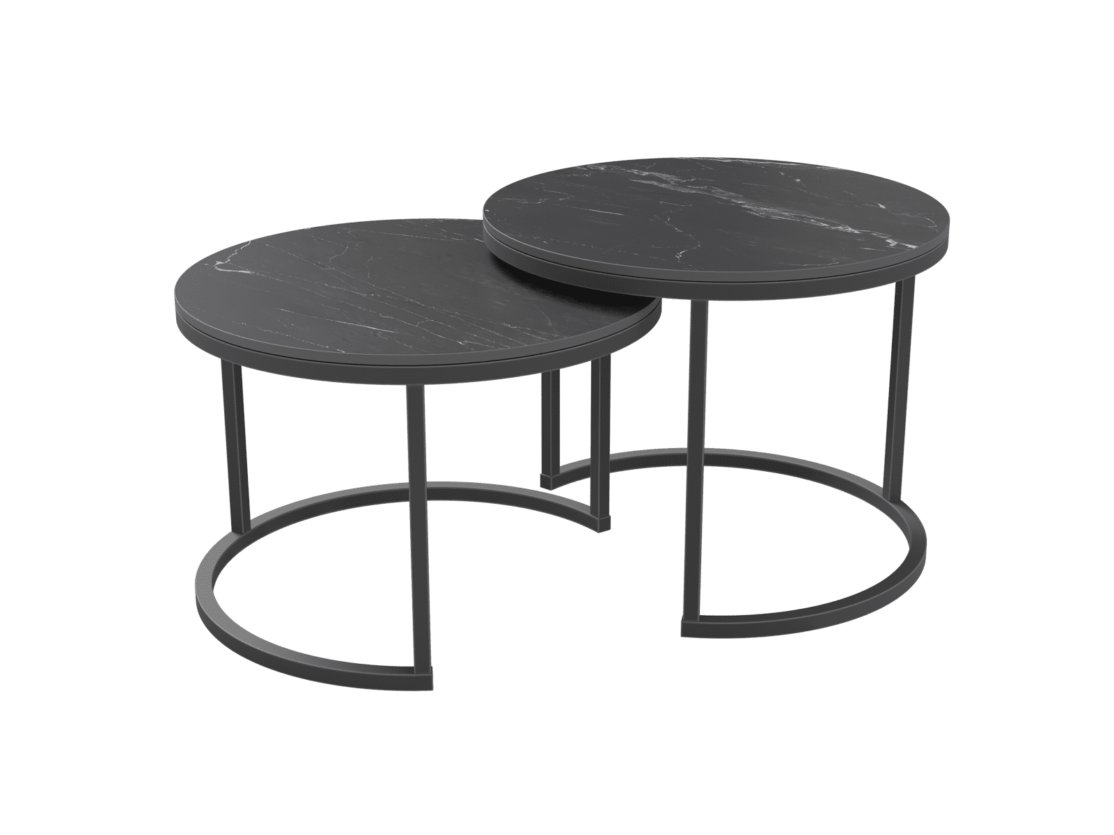 Dolce Vita Side Table Marquina Marble