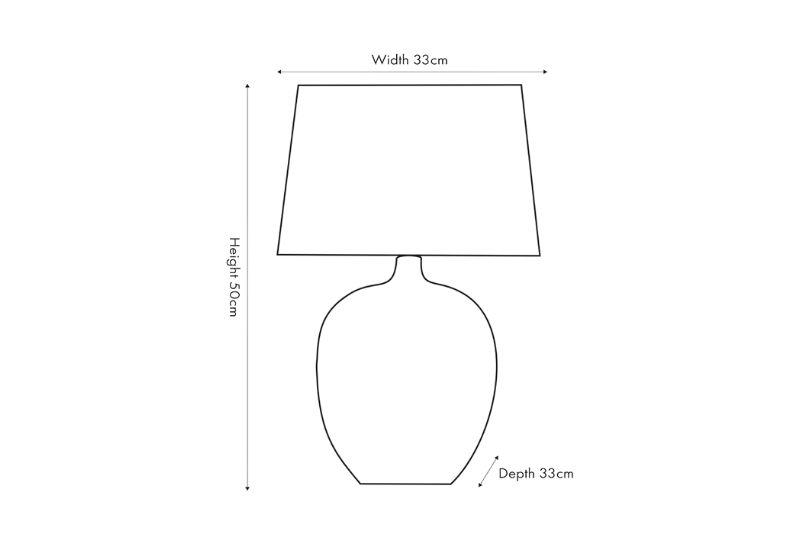 Alvaro Ombre Table Lamp
