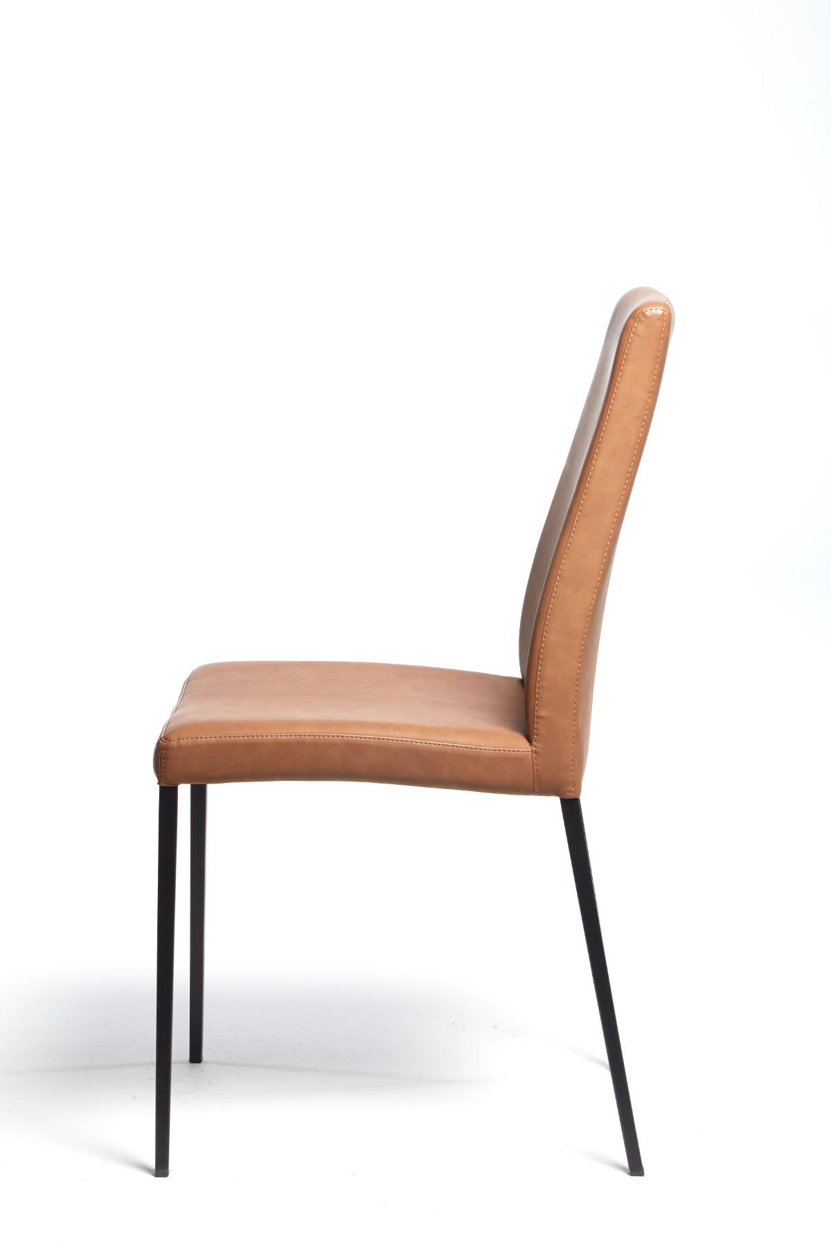 Calligaris Aida Soft Chair Vintage Tobacco