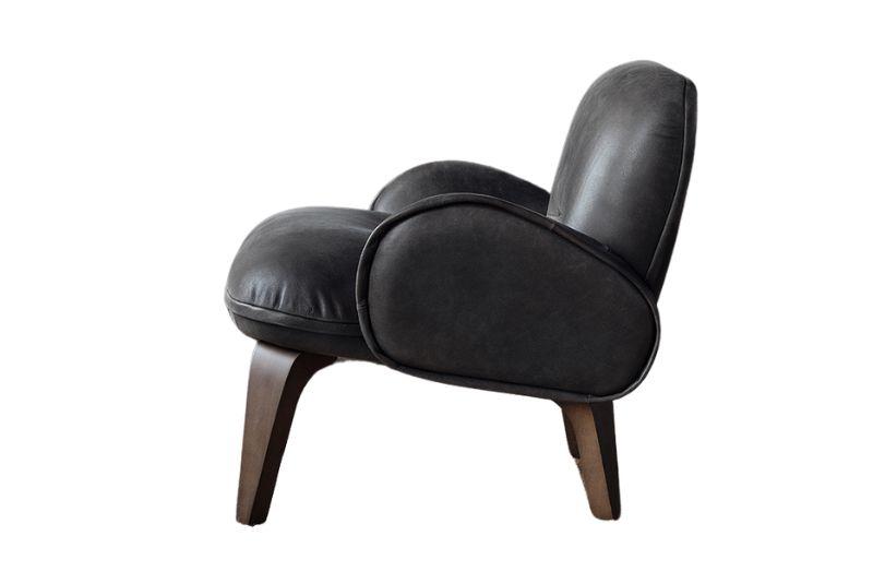 Curby Accent Chair Native Charcoal