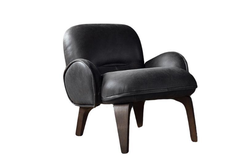 Curby Armchair Native Charcoal