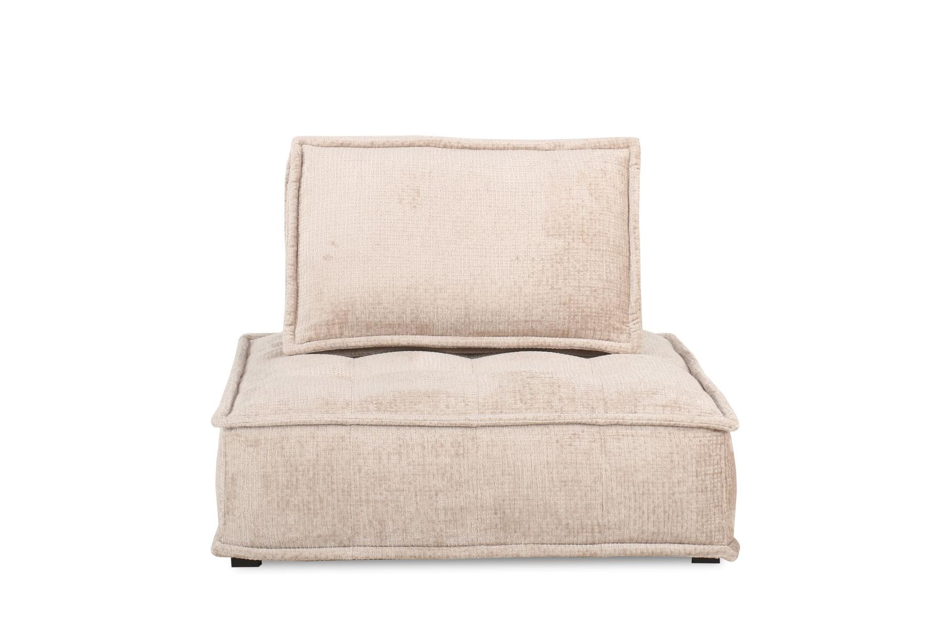 Fable Lounge Chair Glam Block Natural