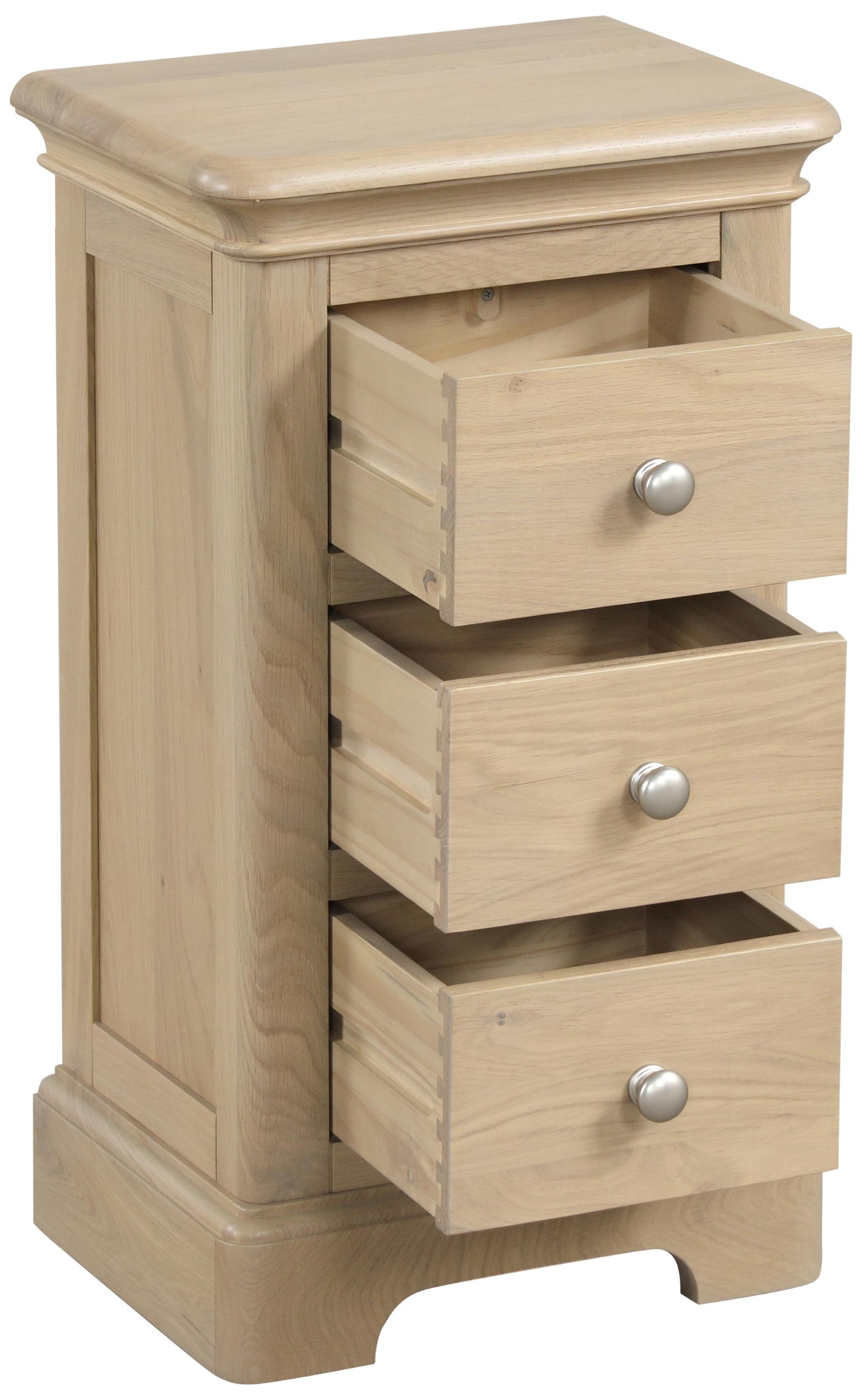 Rafferty 3 Drawer Bedside Locker