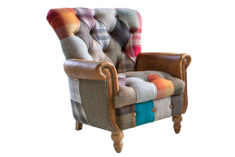 Annabelle Patchwork Armchair