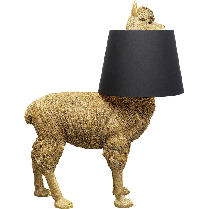 Alpaca Gold Floor Lamp