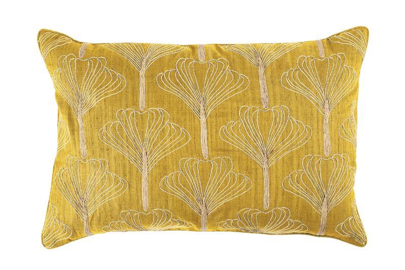 Phyllo Gold Cushion