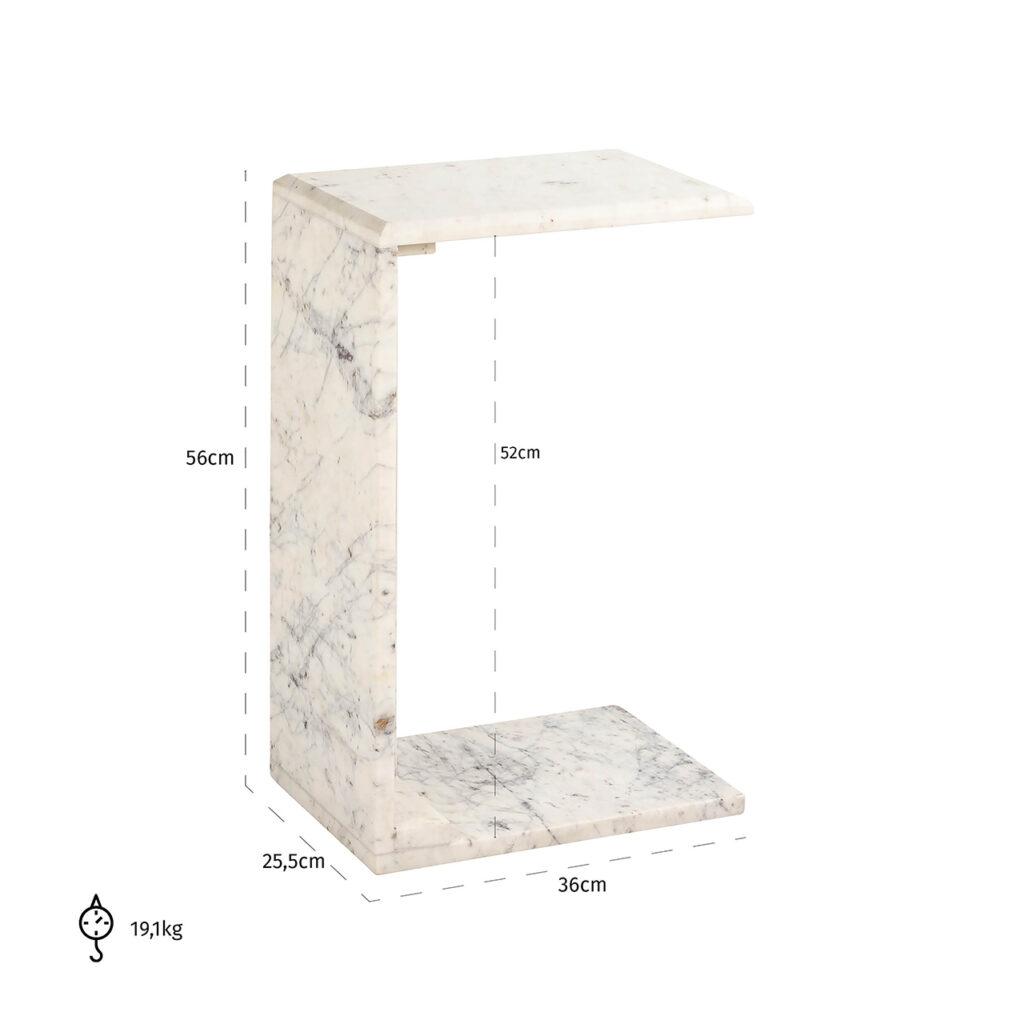 Ameerah End Table Grey