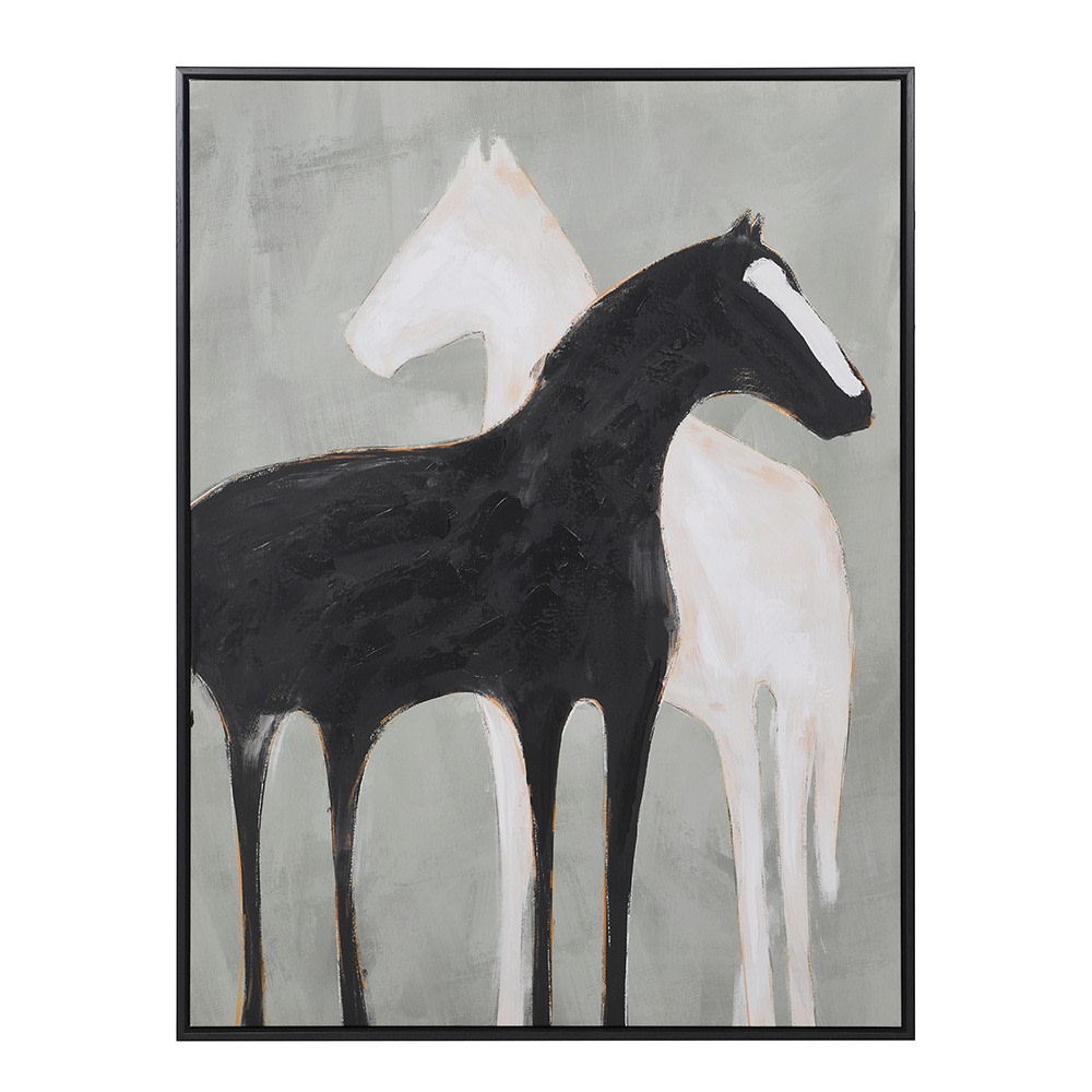 Stallion Shadow Canvas