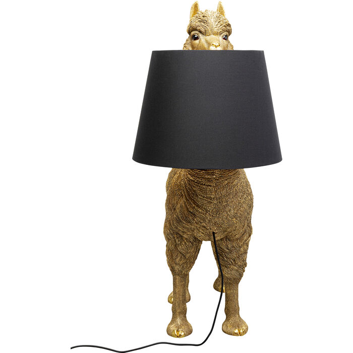 Alpaca Gold Floor Lamp