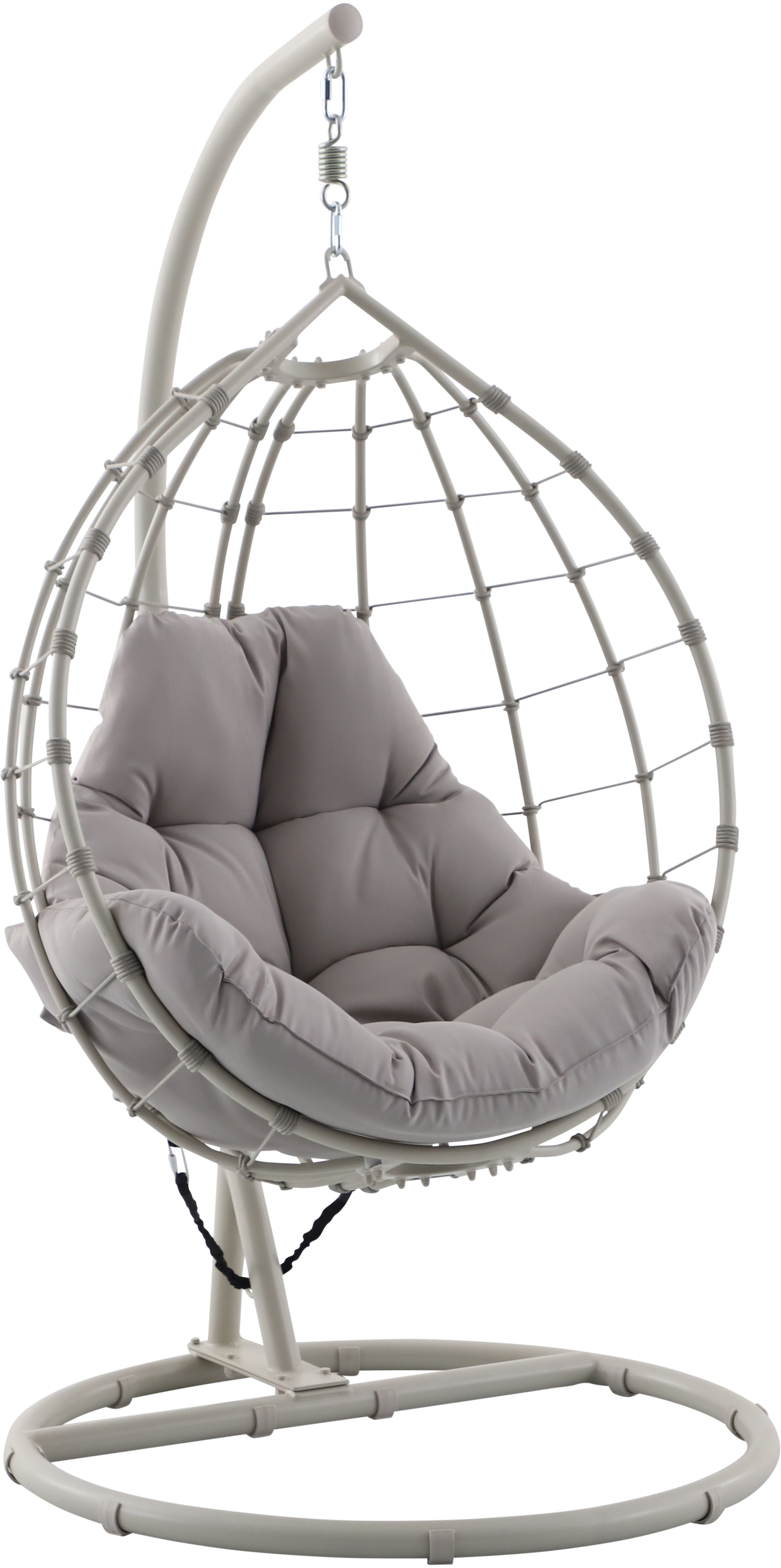 Shelton Garden Hanging Chair Pebble