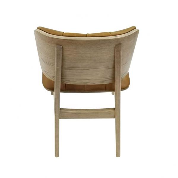 Fernvale Dining Chair Tan with Grey Oil Legs