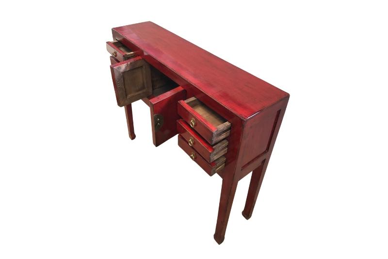 Andorra Red Console Table