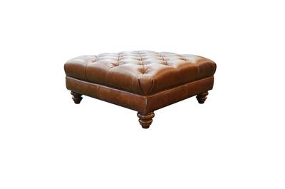 Stax Footstool Leather