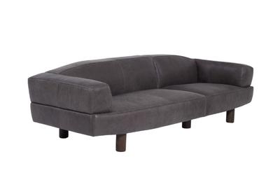 Asymmetry 4 Seater Split Sofa Native Charcoal