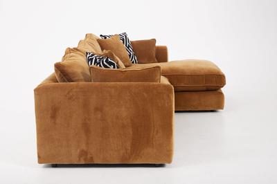 Prescott Chaise Sofa RHF Dusk Cinnamon