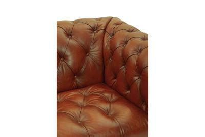 Leopold 4 Seater Sofa Brown