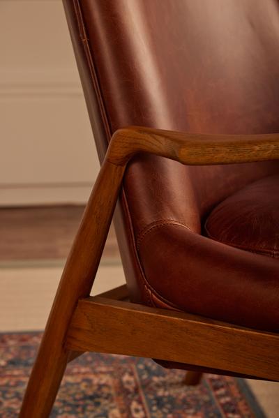 Roxby Armchair Brown