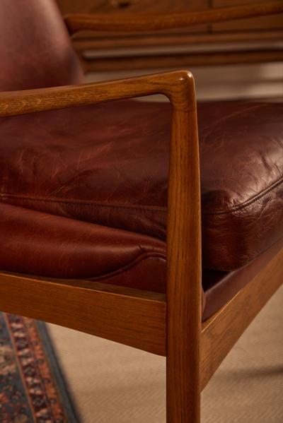 Roxby Armchair Brown