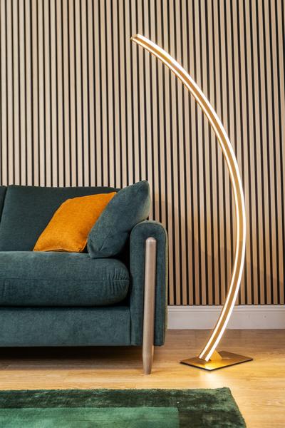 Arcus Floor Lamp Golden