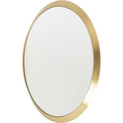 Arezzo Brass Circular Wall Mirror