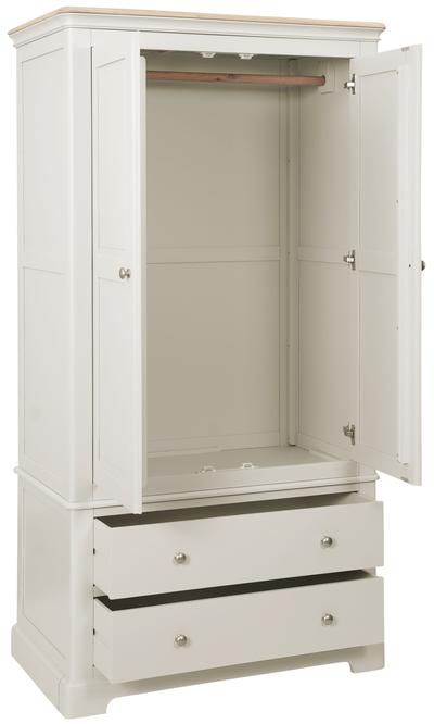 Mayra 2 Drawer Double Wardrobe