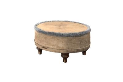 Harvard Round Footstool Monarch Gold