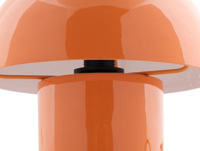 Mushroom Table Lamp - Bright Orange
