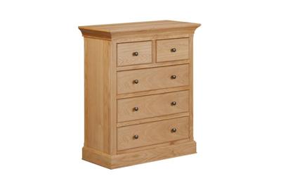 Pietra 2+3 Chest of Drawers Natural Oak