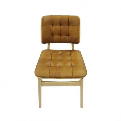 Fernvale Dining Chair Tan with Bianco Oil Legs