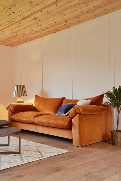 Arlington 3 Seater Sofa Dusk Marmalade