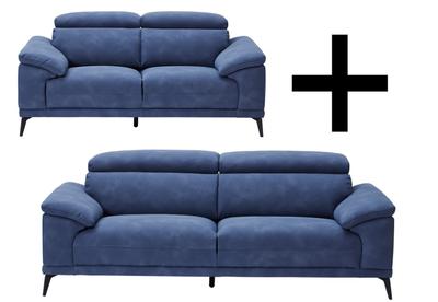 Montero 3 Seater and 2 Seater Bundle - Navy