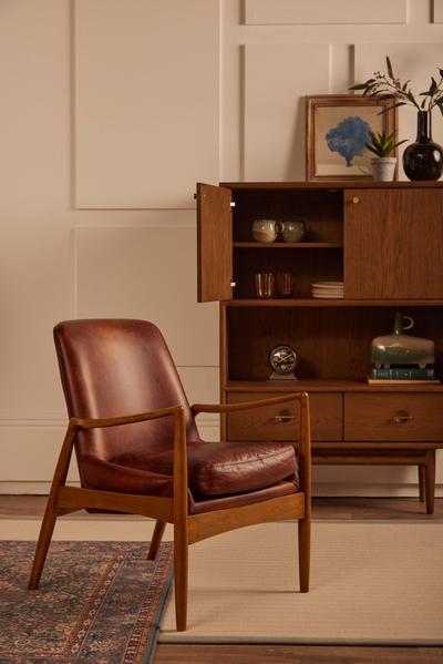 Roxby Armchair Brown