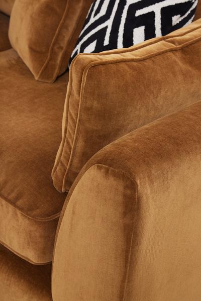 Prescott Chaise Sofa LHF Dusk Cinnamon